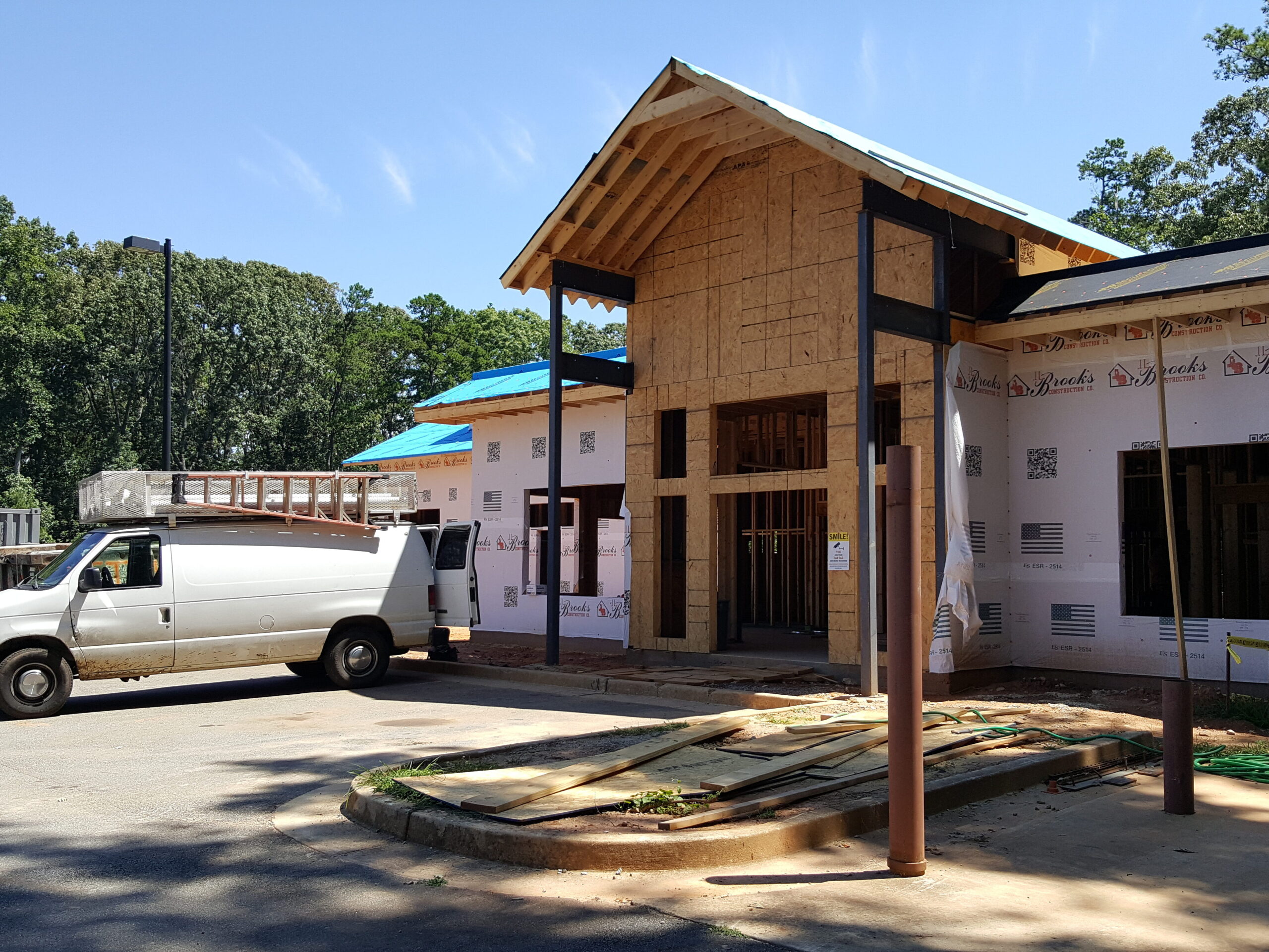 Kennesaw Animal Hospital Front Under Construction.