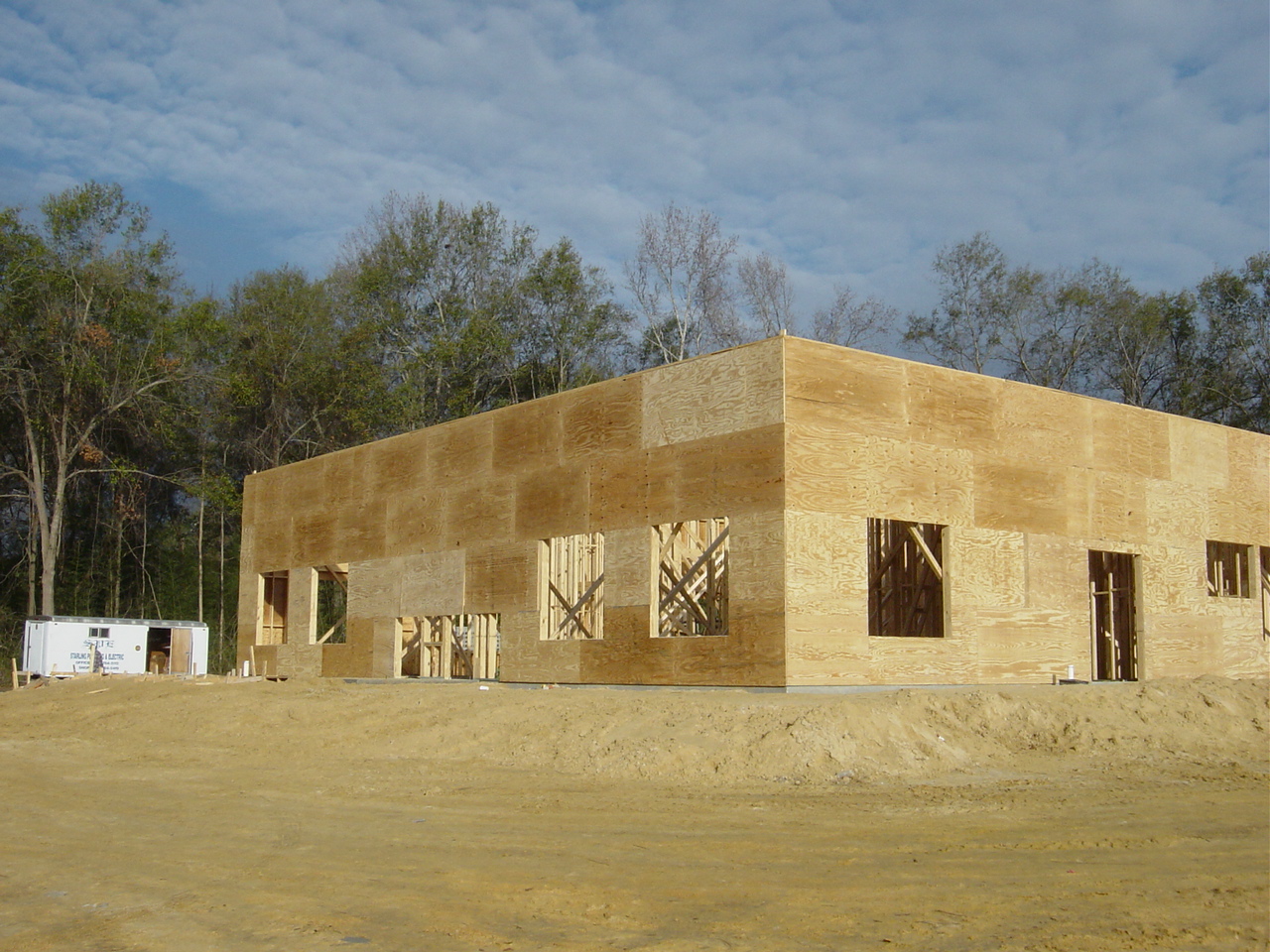 Statesboro Animal Hospital Frame Construction