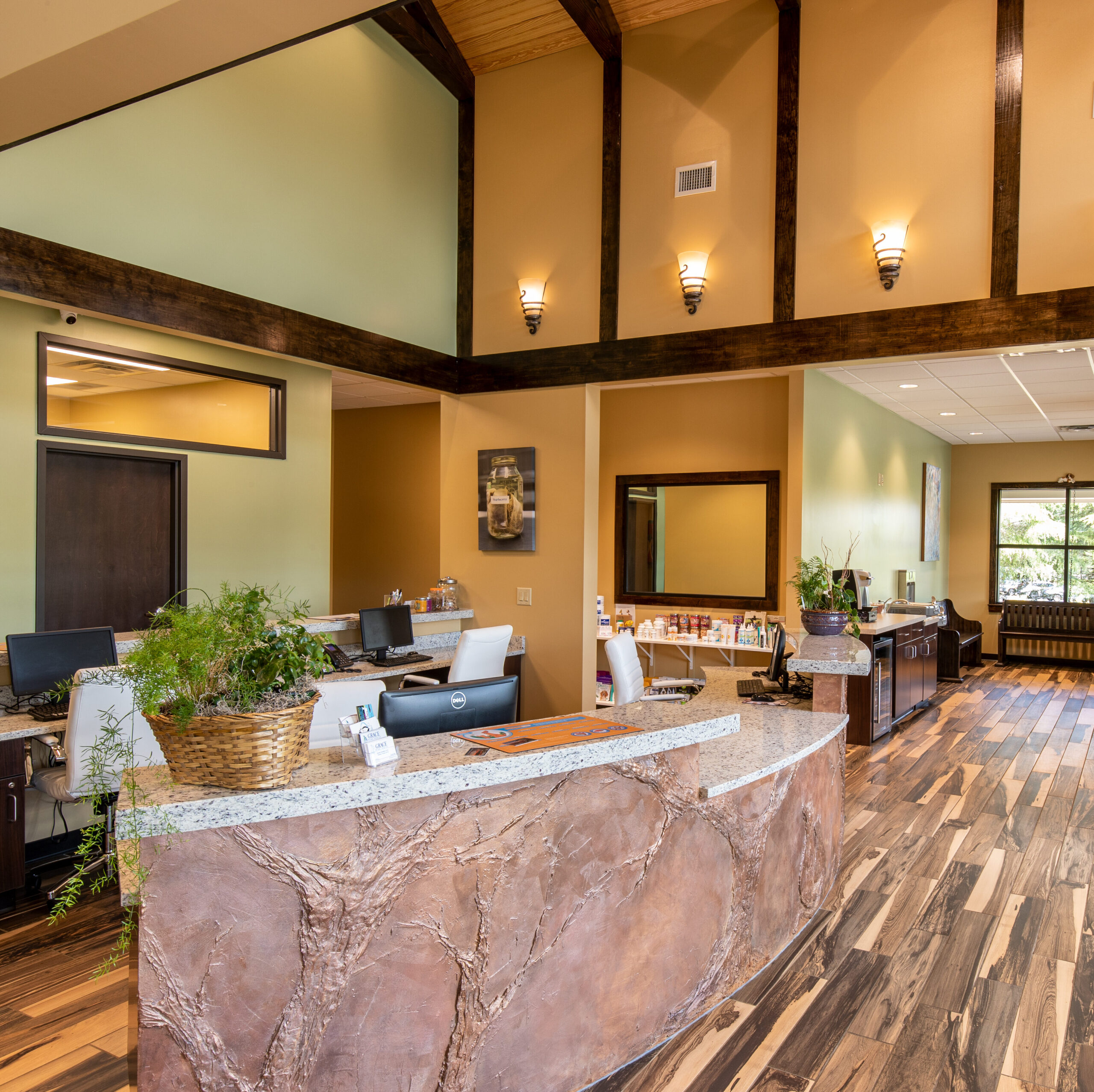 Grace Animal Hospital Lobby Interior